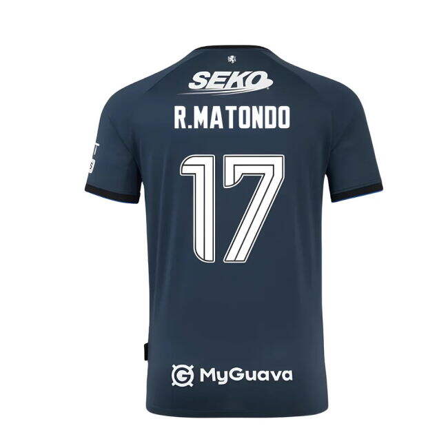 Glasgow Rangers Matondo 1 #7 Great Price Official Merchandise (v3)