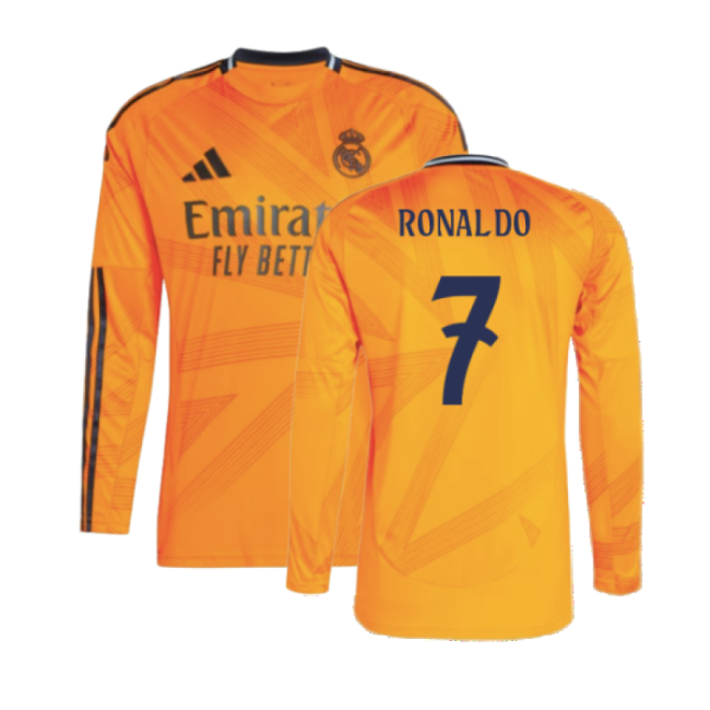 Real Madrid Long Sleeve Away Shirt 2024-2025 edition (Men