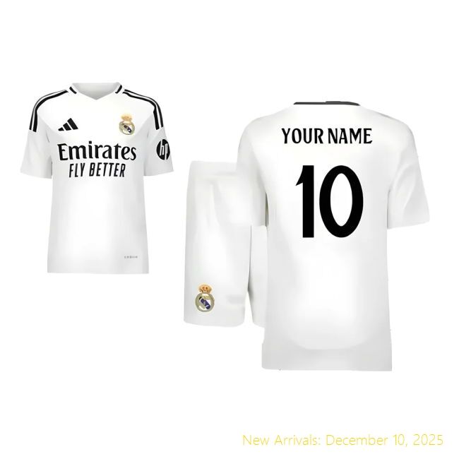 2024-2025 Real Madrid (rm) Home - High Performance - Durable Fabric