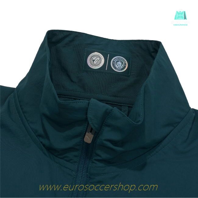 2025-2026 Man City FtblStatement Cellerator Jacket - CL (Green Terrain)