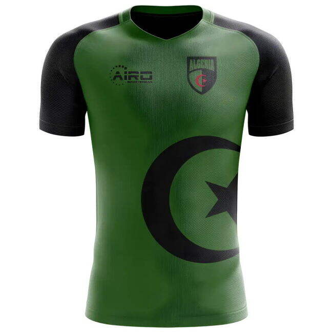2025-2026 Algeria Flag Concept Football Shirt - Womens