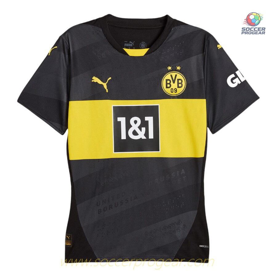 BVB Dortmund Away Team Soccer Football Shirt 2024-25 Edition Women