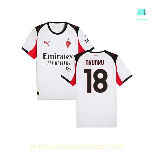 2025-2026 AC Milan Away Shirt (Nkunku 18)