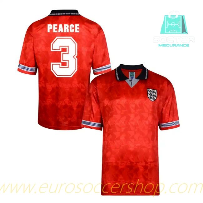 England National Team Away Football Shirt (Pearce 3)