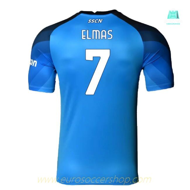Napoli 2022-23 Player Issue Home Shirt (3XL) (Elmas 7) (Excellent)