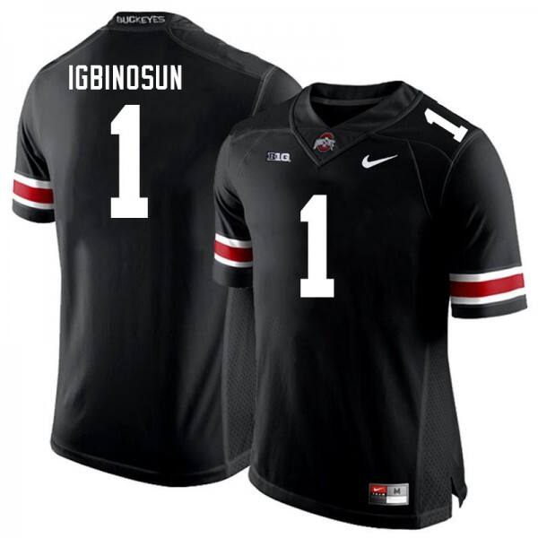 Men Ohio State Buckeyes Davison Igbinosun #1 Buckeye Nation Jersey