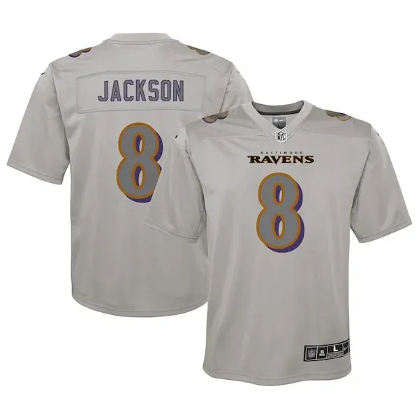Performance Baltimore Ravens Game Jersey - Premium Gray NFL Fan Jer...