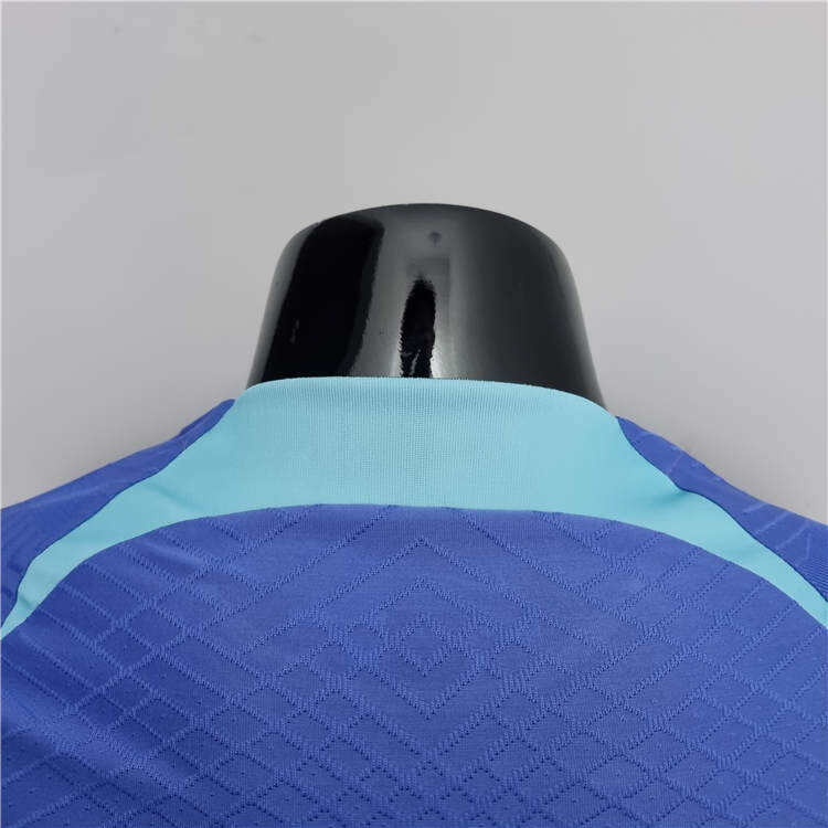 World Cup 2022 England Blue Training Shirt - World Cup Collection