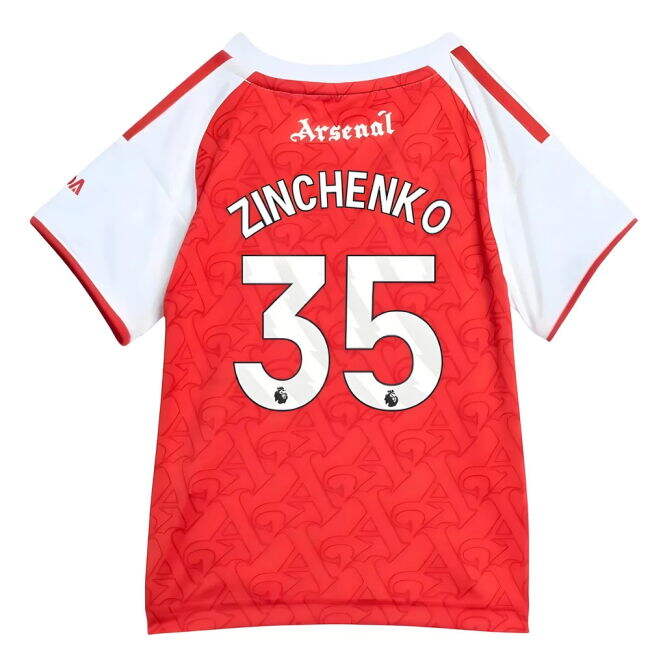 Baby Arsenal A Team Elite Quality Home Pro Shirt (Zinchenko 35)