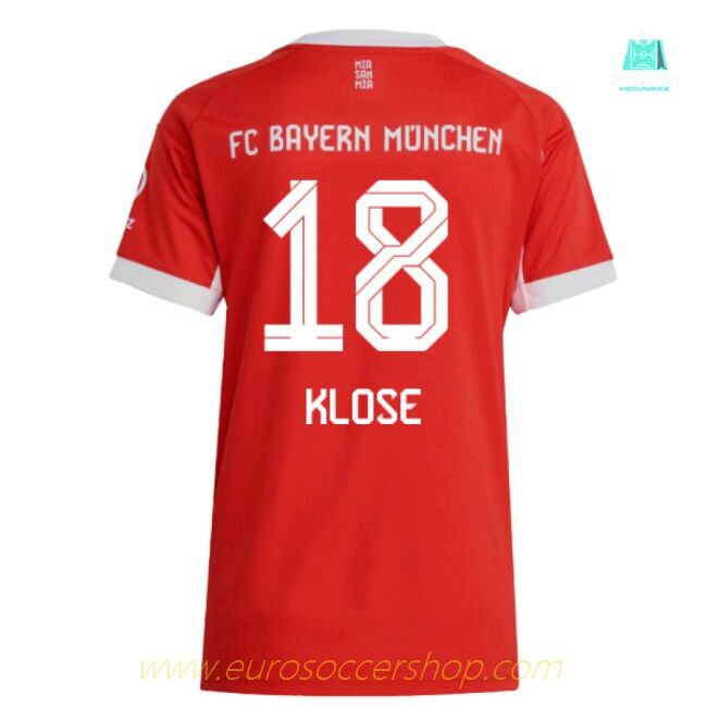 2025-2026 Bayern Munich Home Shirt (Womens) (Klose 18)