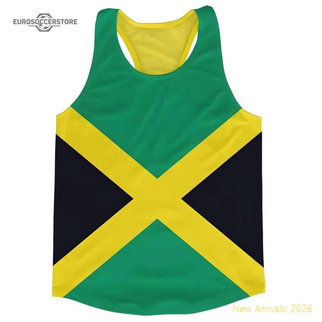 Caribbean Stars Flag Running Vest - Match Quality - Official Design