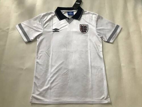 Classic 1990 England Professional Jersey Retro - Premier League Stars