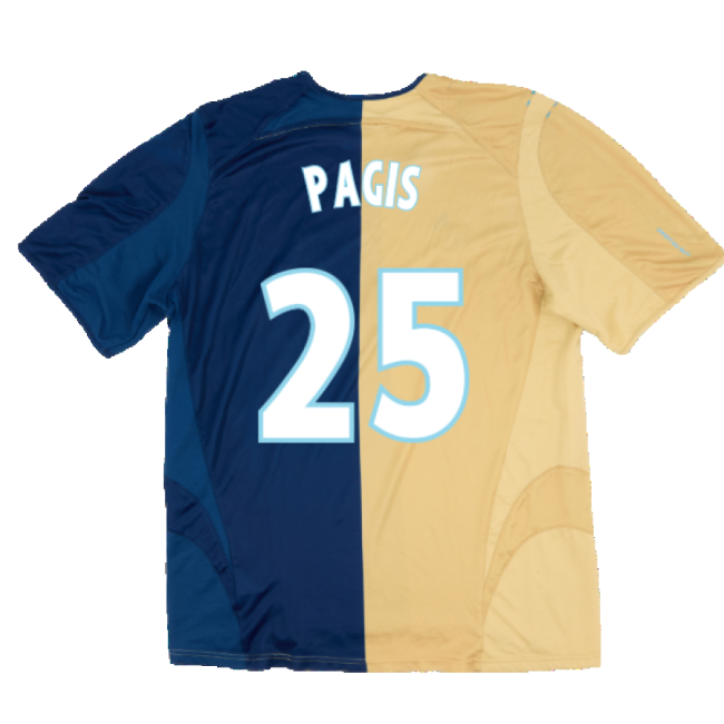 Professional Grade Marseille Third Shirt Excellent L Pagis #25 New...