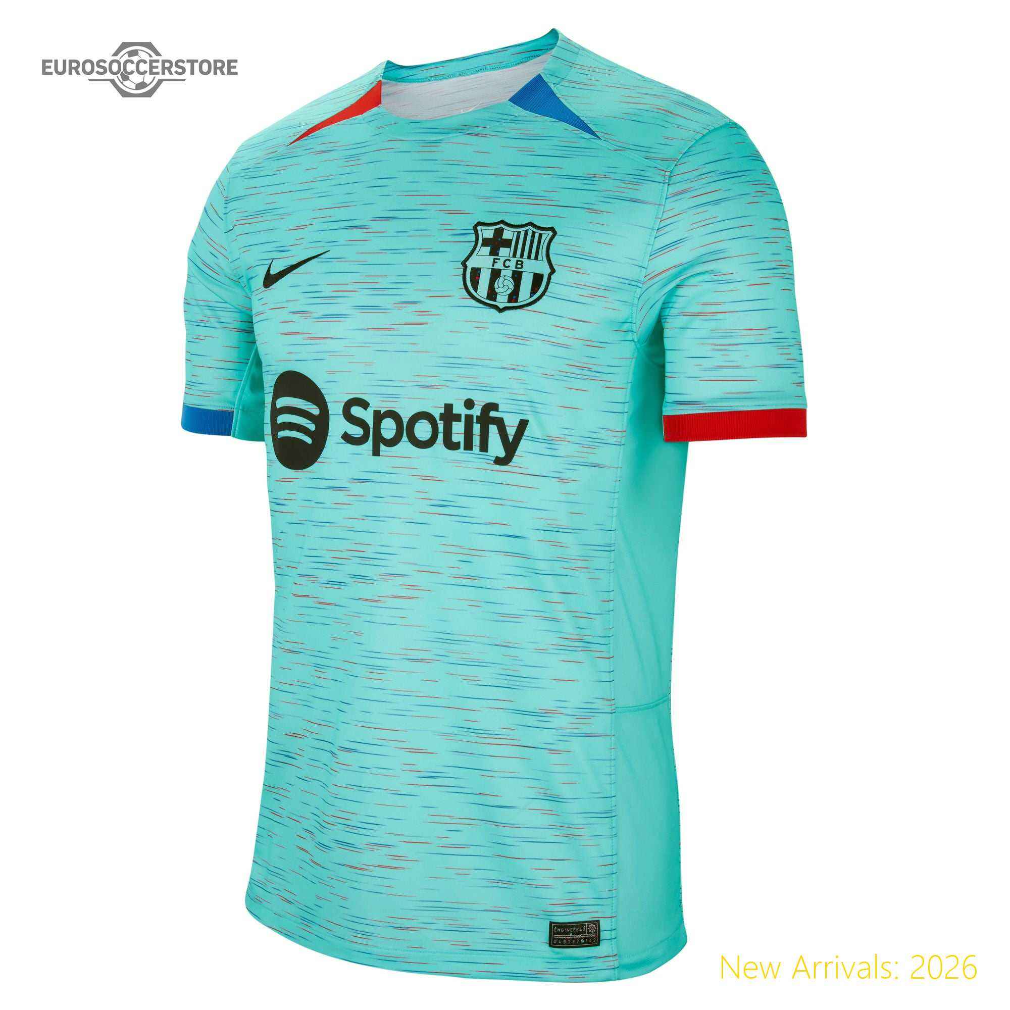 League Approved Kids Bar Barcelona Third Third Premium Jersey 2023