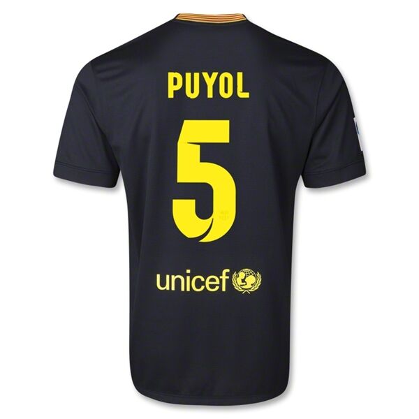 1314 Barcelona 5 PUYOL Third Shirt - Official Replica 3041