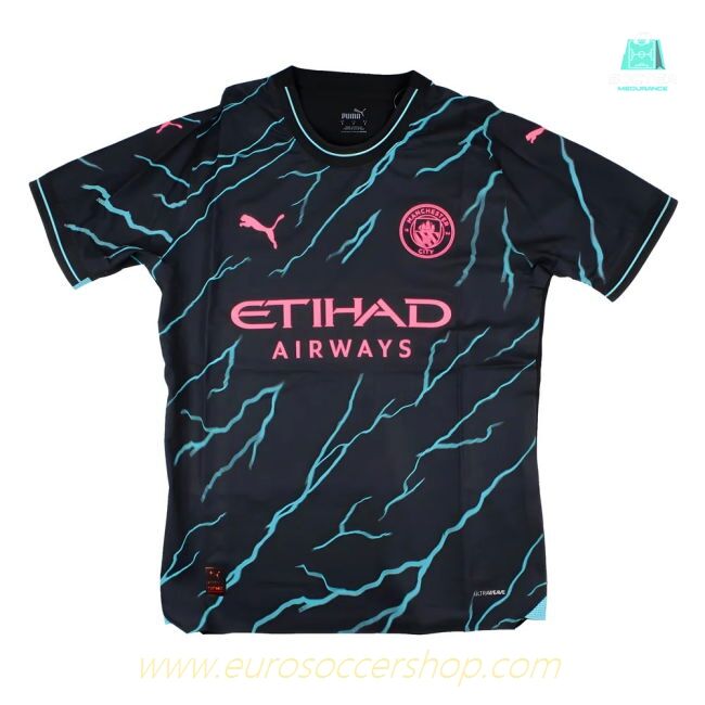 2023-2024 Man City Third Authentic Shirt