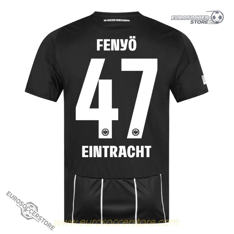 Eintracht Frankfurt 25-26 Champions League FENYÖ 47 Football Jersey