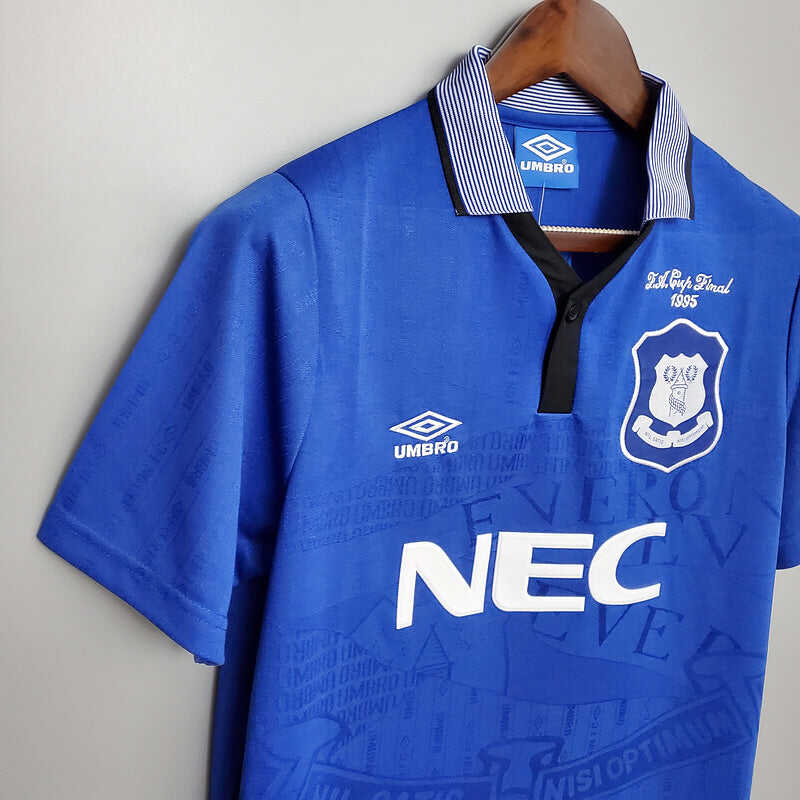 1995-1999 Everton home retro shirt