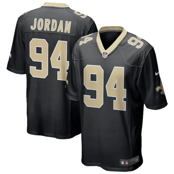 New Orleans Saints Game NFL Jersey - Black | Authentic Football App...
