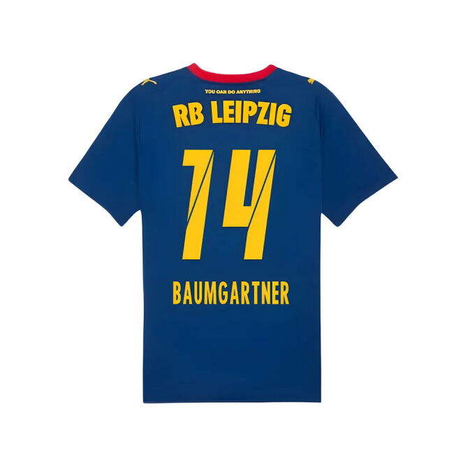 Red Bull Leipzig Official 2025-2026 Away Shirt (Baumgartner 14)