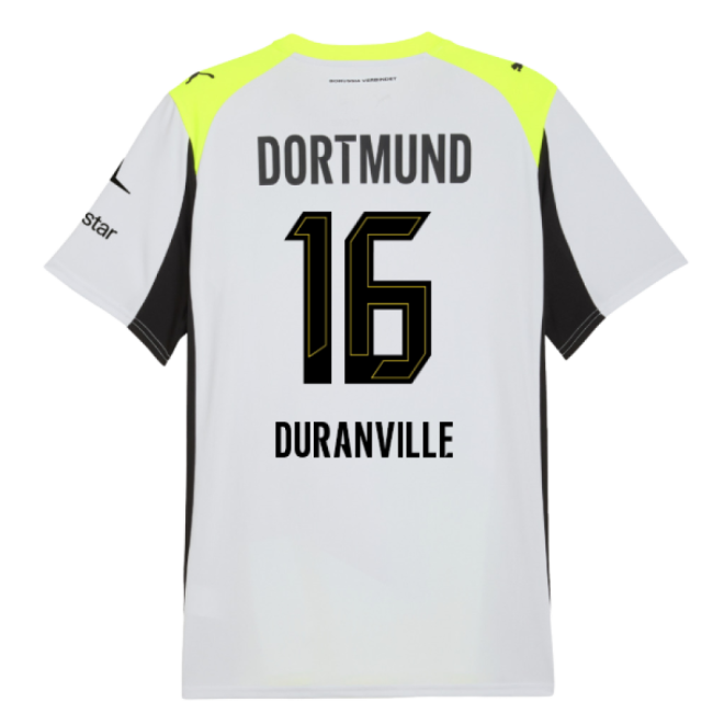 Borussia Dortmund 2025-2026 Away replica jersey - professional and