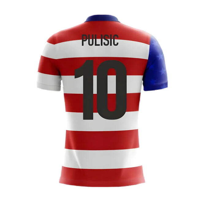 Pulisic 10 2025 Edition Breathable USA Home Football Shirt