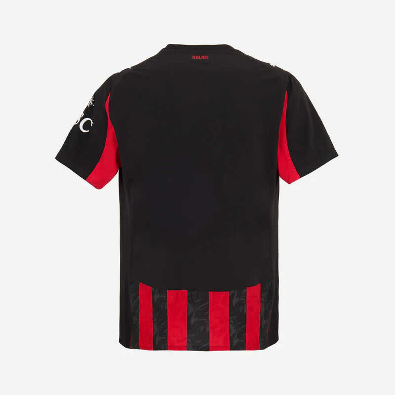 AC MILAN HOME PLAYER VERSION 2025/26 JERSEY Authentic Kit