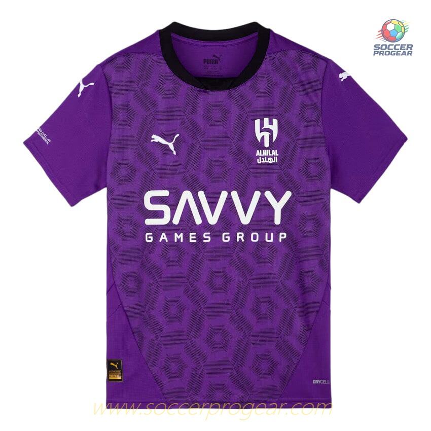 AL Hilal Third Children Football Kit Football Jersey 2024-25 Edition