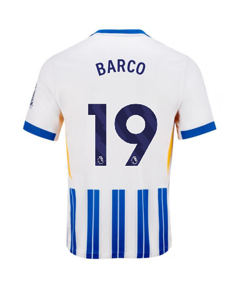 BARCO's 24-25 Season Brighton Hove Albion Home Jersey