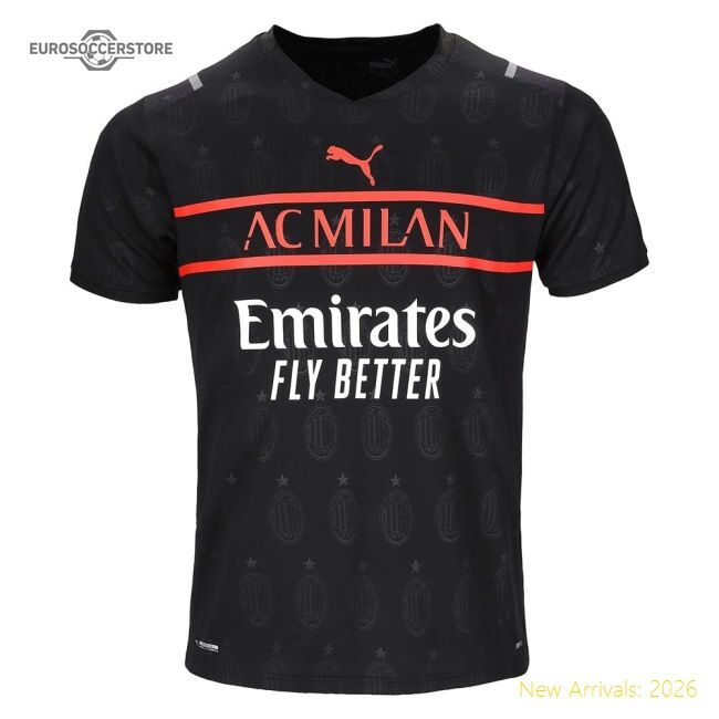 Official Ac Milan Third Jersey 2021-2022 Flexible Adidas Climacool