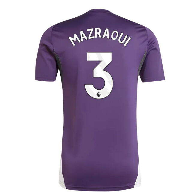 High-Quality Man Utd Mazraoui 3 2025 2025-2026 Man Utd Training Jer...