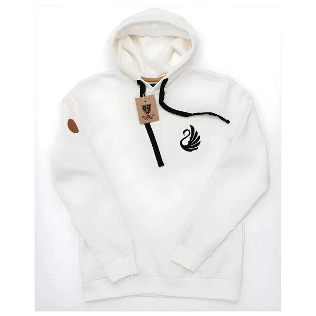 Swansea Retro Football Hoodie The Swan