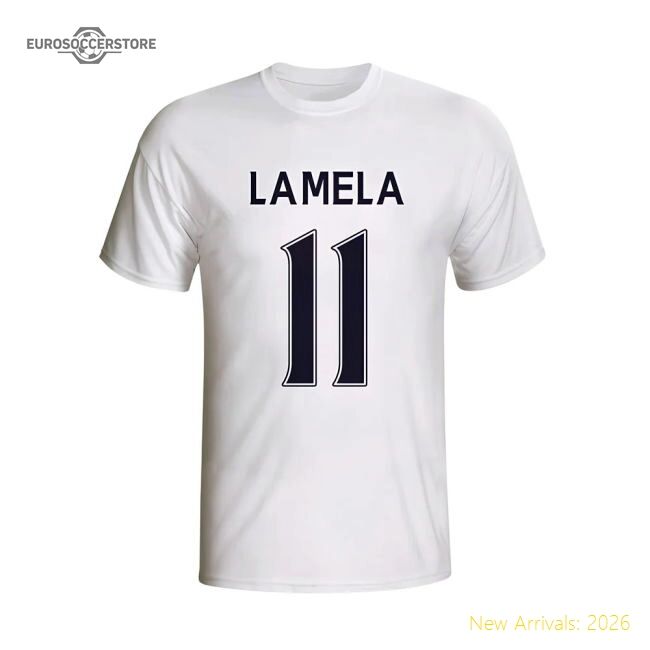 Erik Lamela Thfc Hero T-shirt (white) - Authentic Design
