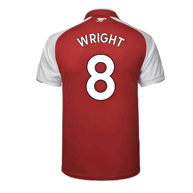 Arsenal 17/18 Home Football Shirt Adult Size XS ((Excellent) XS) (Wright 8)
