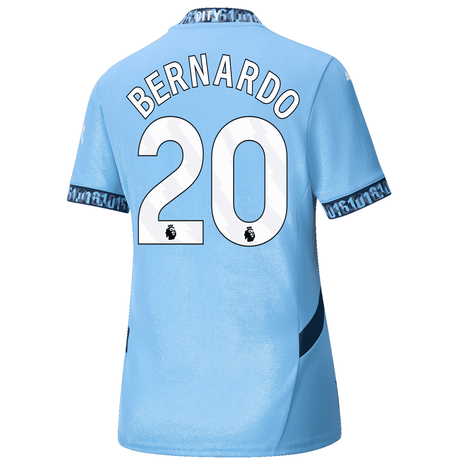 Women’s Bernardo Silva 2024-25 Home Jersey for Manchester City (20 Version)