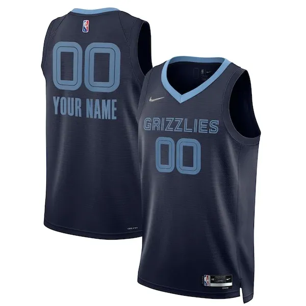 Memphis Grizzlies MEM Swingman Jersey - modern premium - Navy