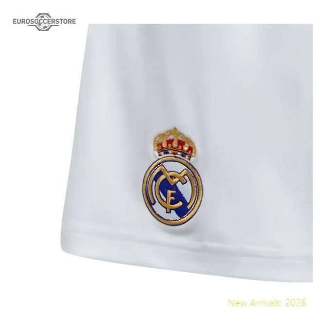 2024-2025 Real Madrid Home Shorts (white) - Kids - Cost-effective
