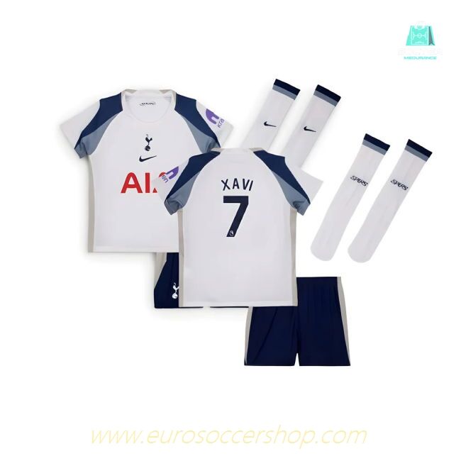 2025-2026 Tottenham Home Little Kids Mini Kit (Xavi 7)