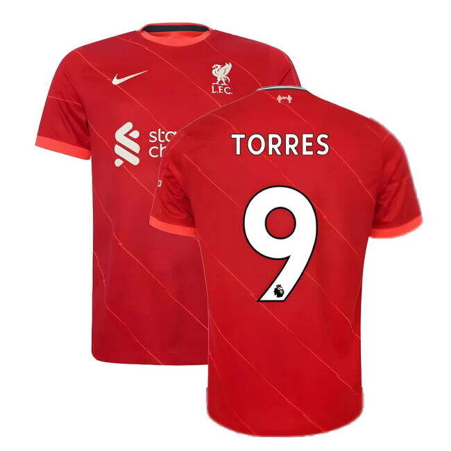 Liverpool Home Soccer Shirt 2021-20 Liverpool 2021 L M S_419