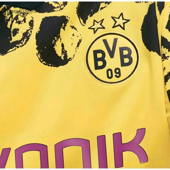 Elite 2025-2026 Kidsuper X Borussia Dortmund Cwc Shirt - Fan Collection