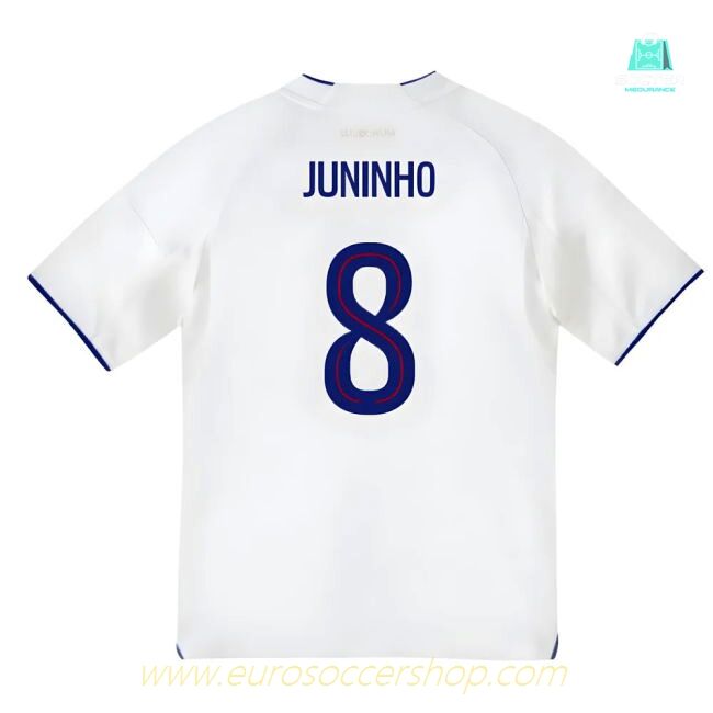 2025-2026 Olympique Lyon Home Shirt (Kids) (Juninho 8)