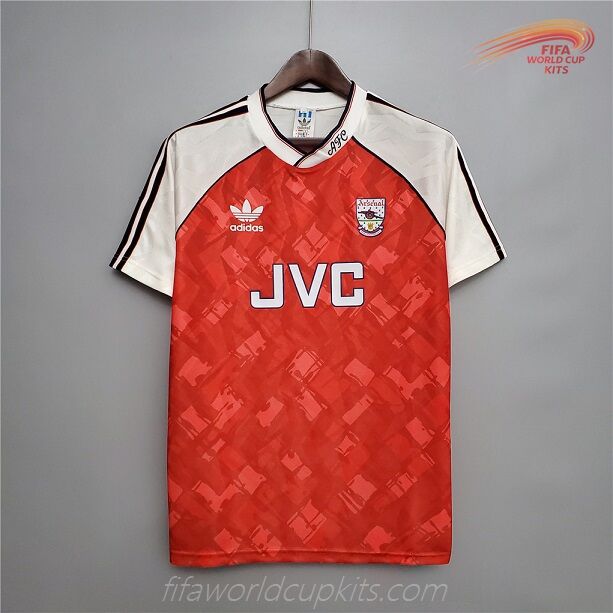 Arsenal 90-92 Home Football Kit