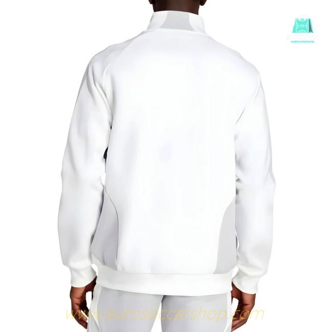 2025-2026 Real Madrid Track Top Urban Purist (White)