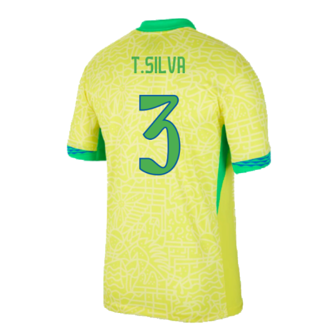 2024-2025 Brazil Home Shirt for (Unisex