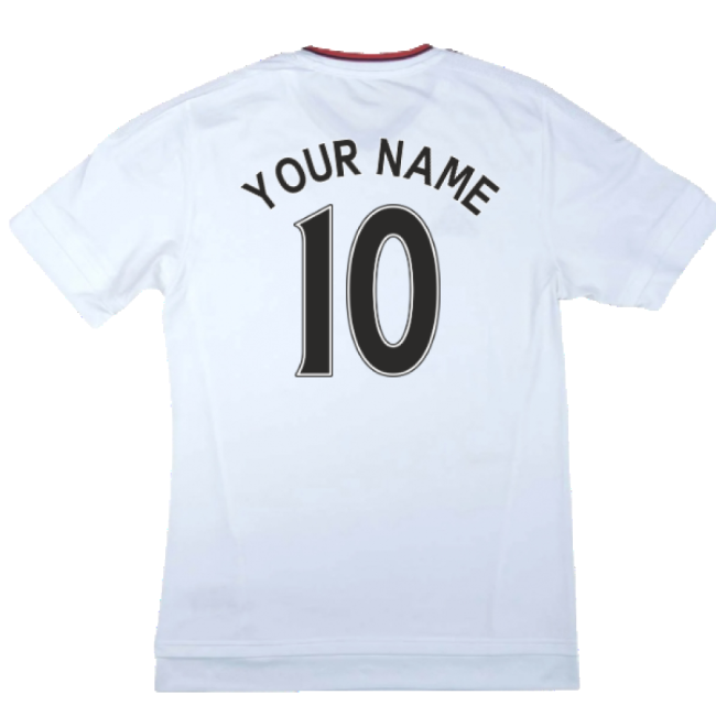 Manchester United 2015-16 Away Kit (Excellent) (Your Name)