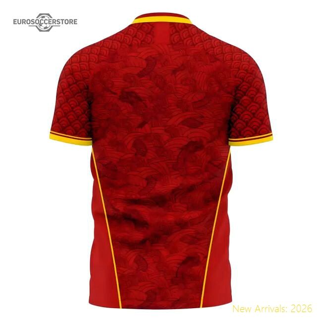 Official China Concept 20252026 Home Kit Moisturewicking