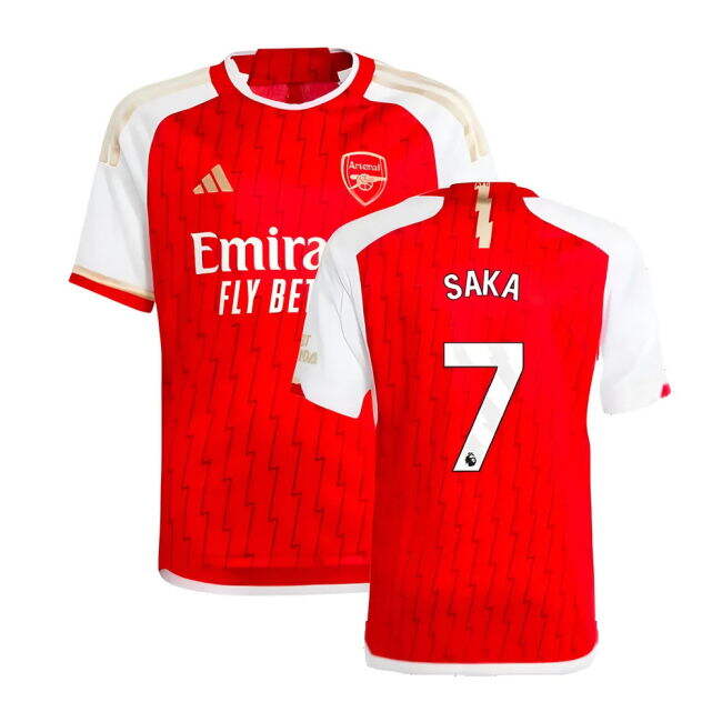 Fervent Arsenal Saka #7 Superior Craftsmanship Fresh Look Shirt Dyn...