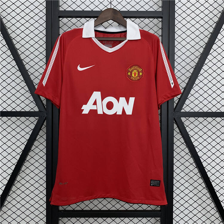 Manchester United 1011 Home Retro Football Shirt - Official Replica
