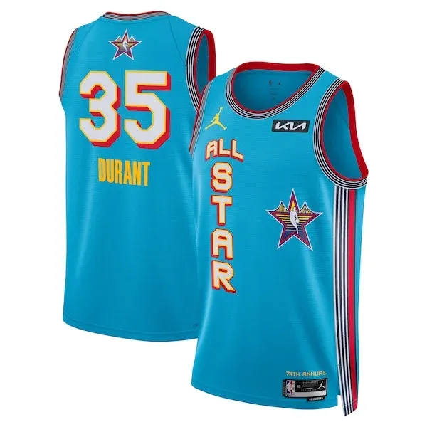 Kevin Durant Jordan Brand Unisex 2025 NBA All-Star Game Swingman Player Jersey - Light Blue