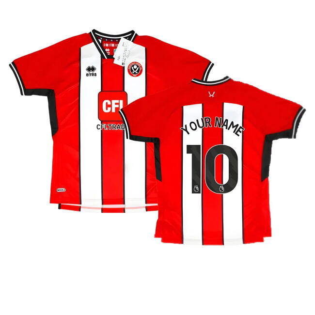 2023-2024 Sheffield United Home Shirt (Your Name) (Fan Favorite)